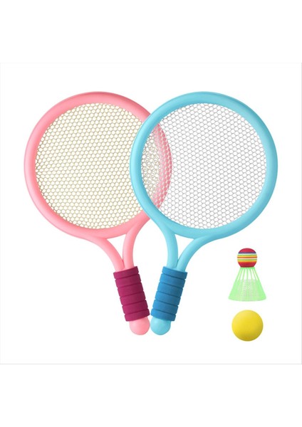 2pcs Çocuk Badminton Raket Seti Iki Kişilik Tenis Raket 3-12 Yaş Arası Ilkokul Öğrencileri Spor Oyuncakları (Yurt Dışından)