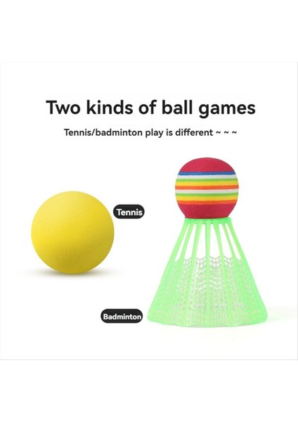 2pcs Çocuk Badminton Raket Seti Iki Kişilik Tenis Raket 3-12 Yaş Arası Ilkokul Öğrencileri Spor Oyuncakları (Yurt Dışından) fiyatları