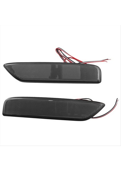 Araba Arka Reflektör Işık Tampon Arka Lamba Sis Mitsubishi Delicr Mini Siyah Için (Yurt Dışından)
