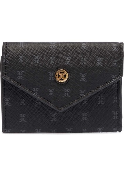 Siyah Print Kadın Cüzdan - S1CB00055814-T0E