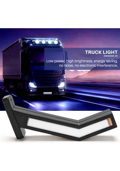 2x Römork Yan Işaretçi Aydınlatma Anahat Kamyonu Işık Van LED Işıkları Römork 12-24V (Yurt Dışından) fiyatları
