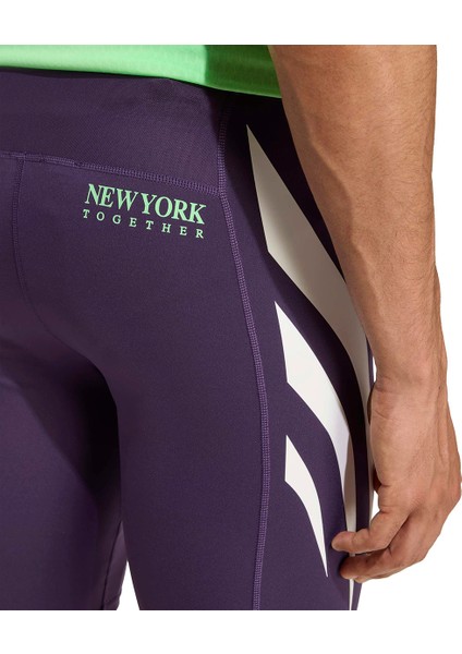 Adizero Nyc Erkek Mor Koşu Tayt JY6997 fırsatları