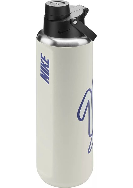 Stainless Steel Recharge Straw Bottle 32 Oz Unisex Beyaz Antrenman Suluk N.101.3810.110.32