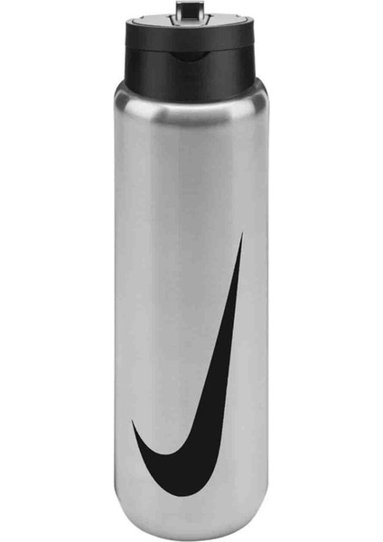 Stainless Steel Recharge Straw Bottle 24 Oz Unisex Beyaz Antrenman Suluk N.101.3795.953.24