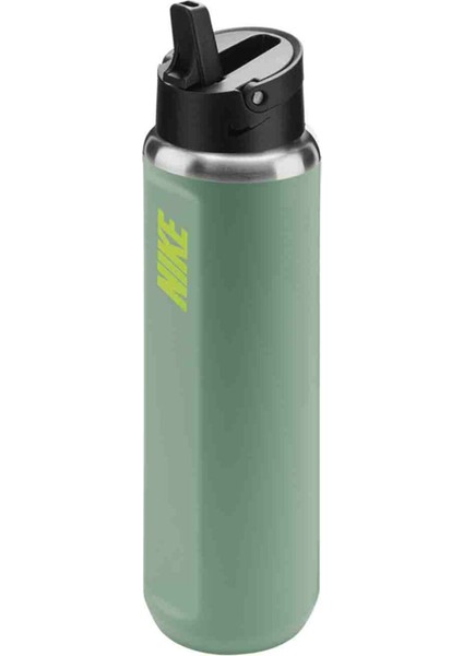 Stainless Steel Recharge Straw Bottle 24 Oz Erkek Yeşil Antrenman Suluk N.101.3795.011.24 modelleri