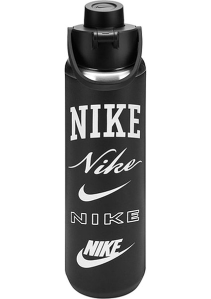 Stainless Steel Recharge Straw Bottle 24 Oz Unisex Beyaz Antrenman Suluk N.101.3805.110.24