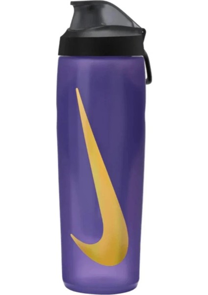 Refuel Bottle Locking Lid 24 Oz Unisex Mor Antrenman Suluk N.100.7668.501.24