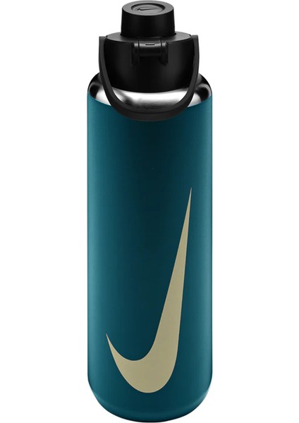 Stainless Steel Recharge Straw Bottle 24 Oz Unisex Mavi Antrenman Suluk N.101.3799.487.24