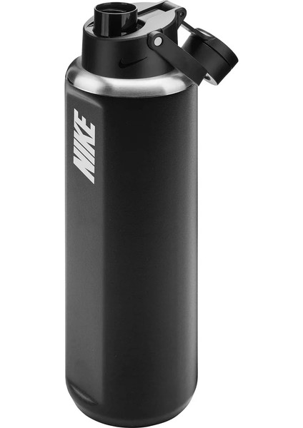 Stainless Steel Recharge Straw Bottle 32 Oz Unisex Siyah Antrenman Suluk N.101.3800.091.32 modelleri
