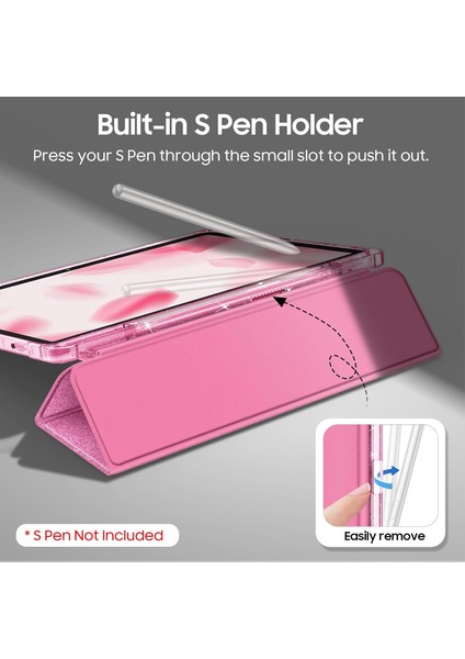 Samsung Galaxy Tab S10 LITE/S10 Fe/s9 Fe 5g 10.9 Inç/tab S9 11 Inç Tablet Kılıfı, Kız Çocukları Için Parıltılı Şeffaf Otomatik Uyandırma/uyku Özellikli Tablet Kılıfı (Yurt Dışından) indirimleri