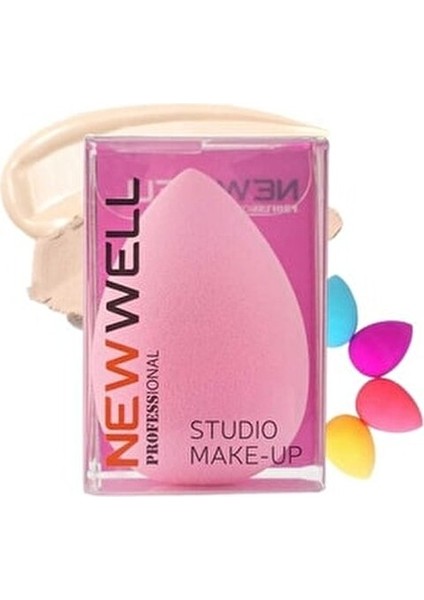 Studio Make Up Makyaj Süngeri Pembe Tüm Cilt Tipleri İçin Kusursuz Uygulama fiyatları