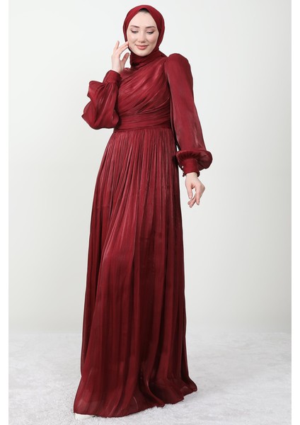 Ipek Tesettür Elbise Bordo fiyatları