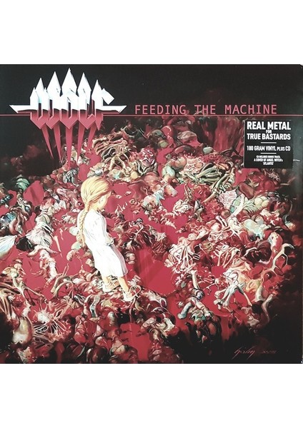 Wolf - (***) Feedıng The Machıne 1 Plak + 1 CD