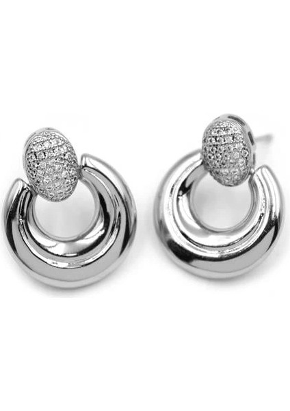 Halka Küpe - Gümüş