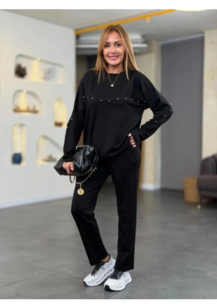 Mdb Kadın Inci Detay Odal Kumaş Ikili Takım fiyatları