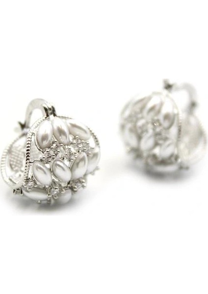 Inci Halka Küpe - Gümüş