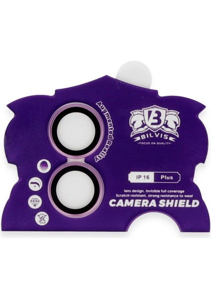 Newface Iphone 16 Bilvis Titan Kamera Lens - Pembe fiyatları