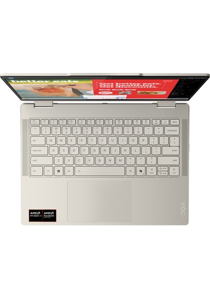 Yoga 7 2-in-1 AMD Ryzen AI 7 350 32GB 1TB SSD Windows 11 Home 14" Taşınabilir Bilgisayar 83JR0059TR fırsatları