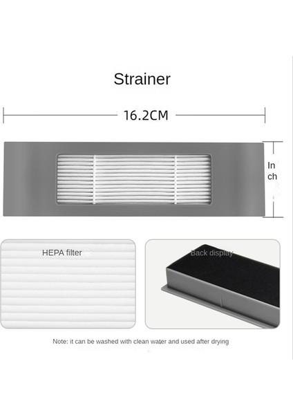 Filtre Ana Fırça Kapağı Su Tankı Paspas Bezi Yedek Parçalar (Yurt Dışından) fırsatları