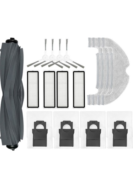 Dreame D10 Plus Gen2 Yedek Ana Yan Fırça Için (Yurt Dışından)