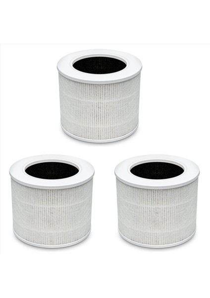 Levoit Hava Temizleyici Çekirdek Mini Parça Çekirdek Mini-Rf H13 Hepa Filtresi 3in1 Aktif Karbon Filtresi Için 3pcs Yedek Filtre (Yurt Dışından)