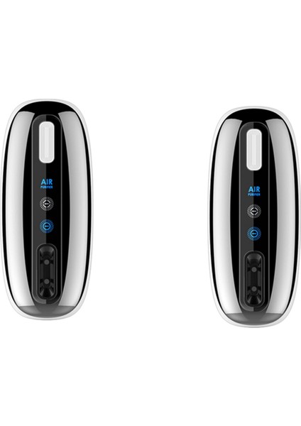 2x 200 Milyon Satır Içi Negatif Iyon Hava Temizleyicisi Taşınabilir 360 Derece Çok Yönlü Yatak Odası Banyo Kokusu Koku Deodorant Ab Fişi (Yurt Dışından)