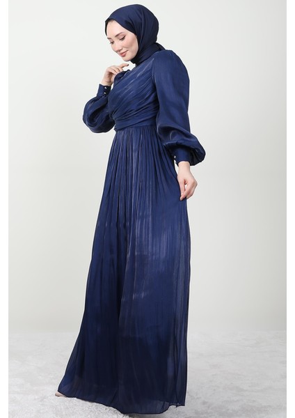 Ipek Tesettür Elbise Lacivert fiyatları