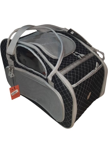 Döprens Kedi, Küçük Köpek Taşıma Çantası Siyah 50-50-60CM