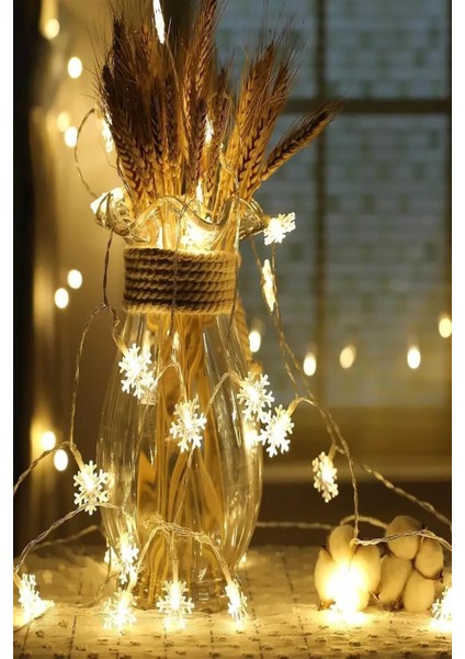 Kar Tanesi Desenli Şerit Dekoratif LED (5 Metre) fiyatları