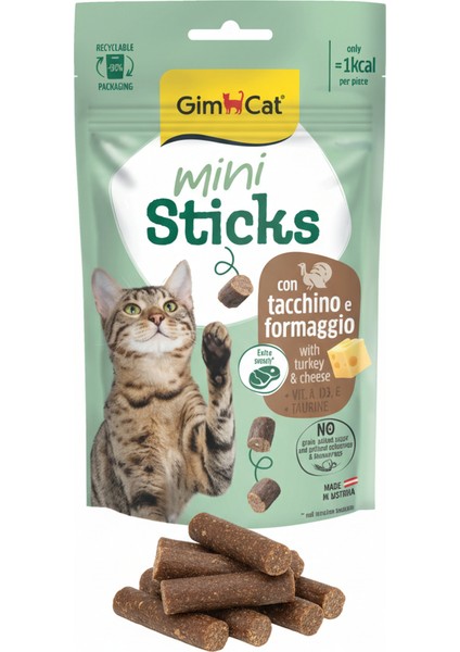 Mini Sticks Hindili ve Peynirli Ödül Çubukları (50 Gr) modelleri