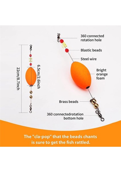 Tuzlu Su Için Haşhaş Mantarları Tatlı Su Balıkçılığı Popper Floats Redfish Benekli Alabalık Koyun Derisi Sarı (Yurt Dışından) fiyatları