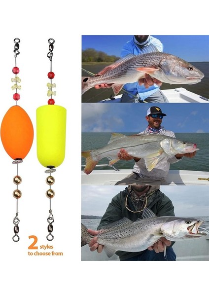 Tuzlu Su Için Haşhaş Mantarları Tatlı Su Balıkçılığı Popper Floats Redfish Benekli Alabalık Koyun Derisi Sarı (Yurt Dışından) indirimleri