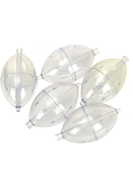 5pcs Balıkçılık Açık Şamandıra Şamandıra Slip Grev Göstergesi Oval Şamandıra Spin Yüzey Kabarcık Şamandırası Balıkçılık Açık Mekan Aksesuarları (Yurt Dışından)