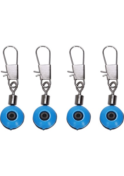 Mavi Balıkçılık Hattı Kancalı Dönüşler Şaft Klips Konnektörü (Yurt Dışından)