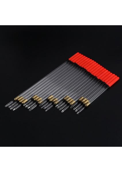 20 Berrak Kristal Waggler Balık Avı Balık Yüzer Yüzen Gövde Tüp Seti (Yurt Dışından) fiyatları