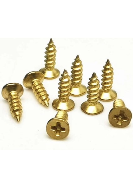 Klips, Menteşe, Ayak, Ysb Sac Vidası - 2,9x9,5mm Sarı, 1000 Adet