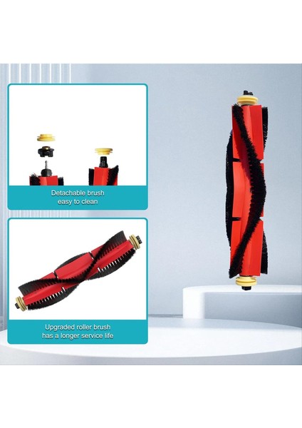 17 Pcs Yedek Parça Kiti Roborock S5 S5 S5 Max S6 S6 Maxv S6 Pure E20 E25 E35 Süpürme ve Paspas Robotik (Yurt Dışından) fiyatları