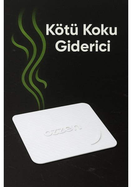 Beyaz Kötü Koku Böcek Önleyici Silikon Mat Banyo Mutfak Lavabo Balkon Gider Tıpası Kapağı