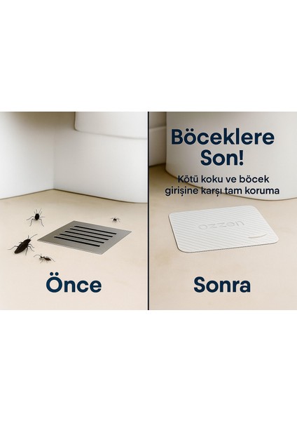 Beyaz Kötü Koku Böcek Önleyici Silikon Mat Banyo Mutfak Lavabo Balkon Gider Tıpası Kapağı modelleri