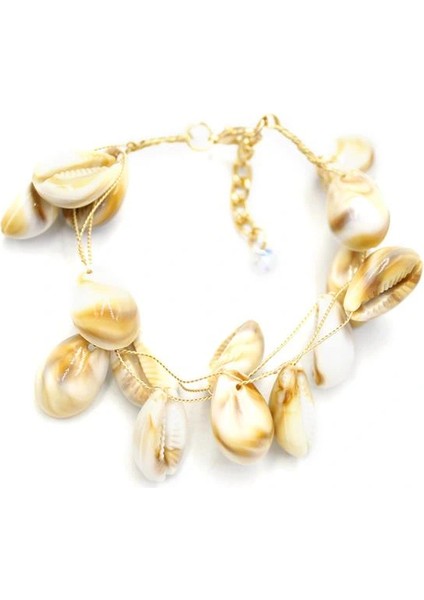 Deniz Kabuğu Bileklik - Kahverengi fiyatları