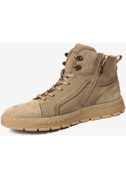 Erkek Koyu Vizon Sneaker Bot 5K1SB16400 modelleri