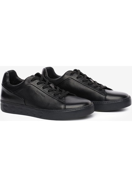 Erkek Siyah Hakiki Deri Sneaker Ayakkabı 5K1SA13293 modelleri