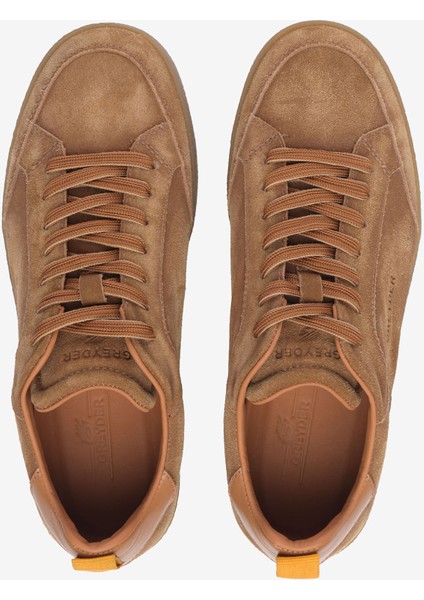 Erkek Taba Hakiki Deri Sneaker Ayakkabı 5K1SA18520