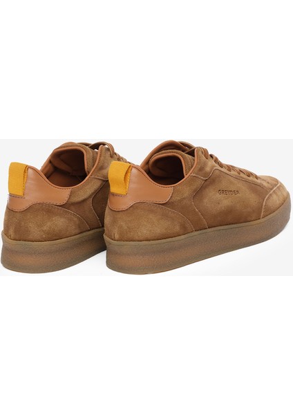 Erkek Taba Hakiki Deri Sneaker Ayakkabı 5K1SA18520 fırsatları