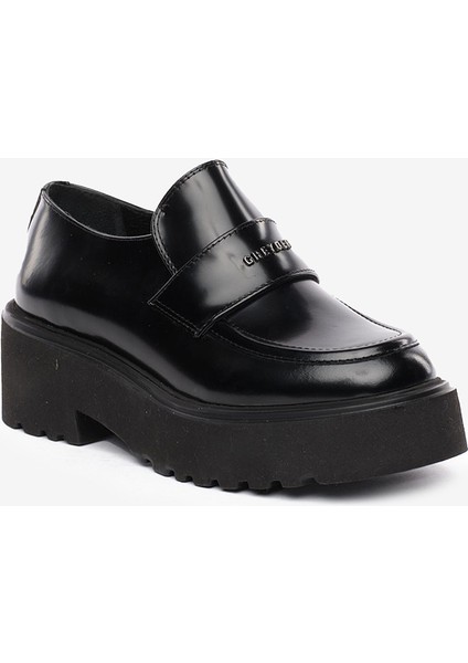 Kadın Siyah Hakiki Deri Loafer Ayakkabı 5K2CA35273 fiyatları