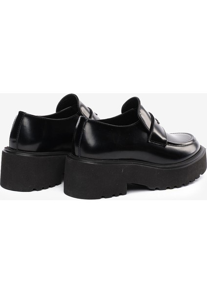 Kadın Siyah Hakiki Deri Loafer Ayakkabı 5K2CA35273 fırsatları
