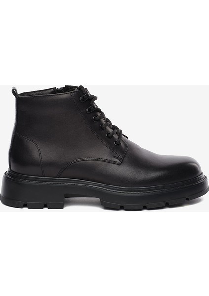 Erkek Siyah Hakiki Deri Bot 5K1YB18570