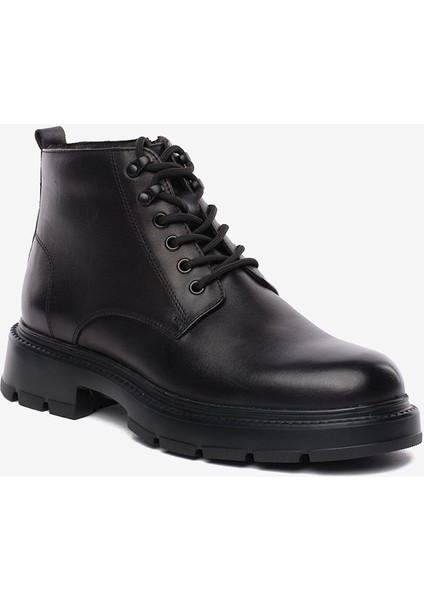 Erkek Siyah Hakiki Deri Bot 5K1YB18570 fiyatları