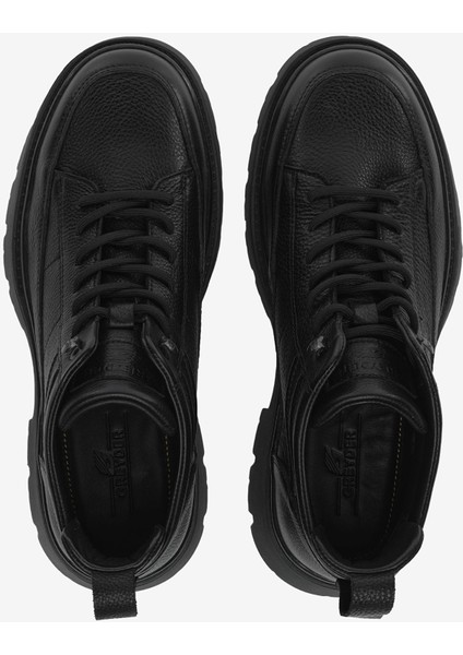 Erkek Siyah Hakiki Deri Bot 5K1UB18560 indirimleri
