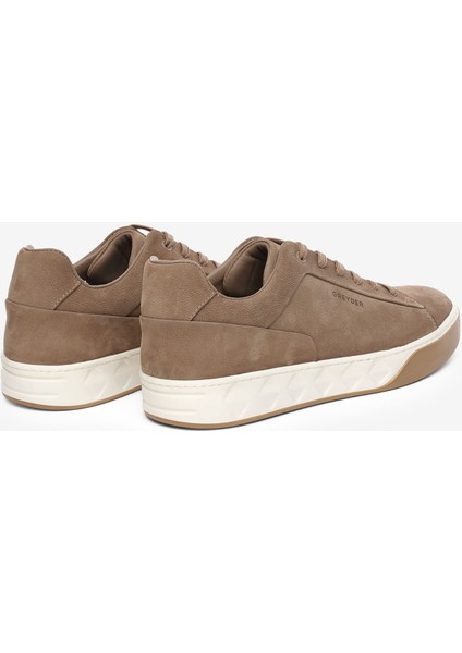 Erkek Vizon Hakiki Deri Sneaker Ayakkabı 5K1SA13293 fırsatları